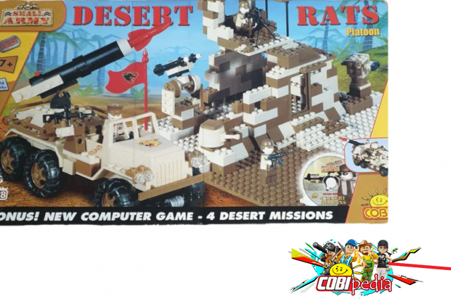 Cobi 1128 Desert Rats Platoon